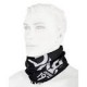 NeckWarmer Solid Black-white