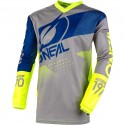 Element Jersey Factor Gray-Blue-Neon Yellow