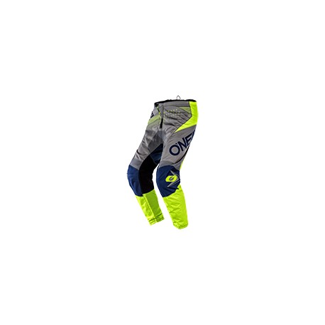 Element Youth Pants Factor Gray-Blue-Neon Yellow