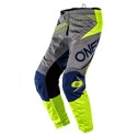 Element Youth Pants Factor Gray-Blue-Neon Yellow