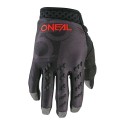 PRODIGY Gloves Five Zero Black Neon Red