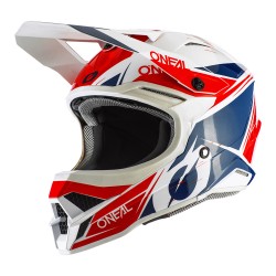 3 Series Helmet Stardust White-Blue-Red