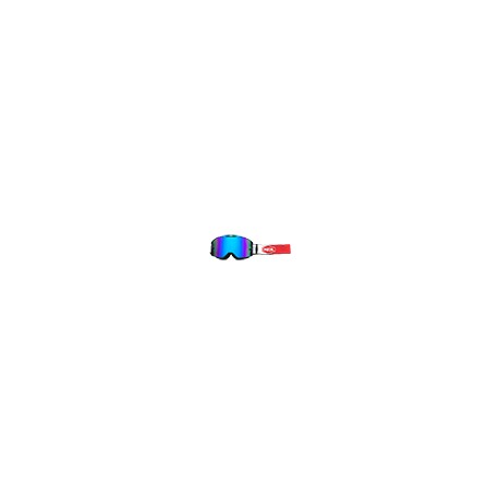B-20 Google Plain Teal-Red Radium Blue