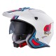 VOLT Helmet MN1 White Red Blue