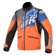 Venture R Jacket Orange-Gry-Blue
