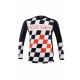 Mx Start e Finish Jersey Nero-Arancio