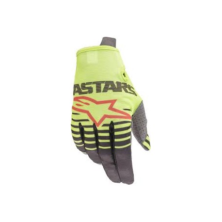 Youth Radar Gloves YellowFluo-Antracite