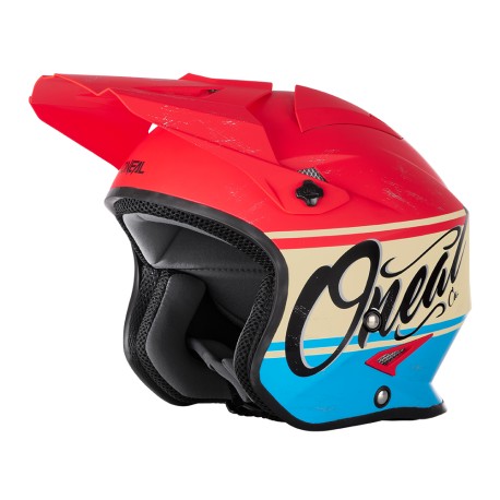 Slat Helmet VX1 Red-Blue