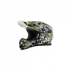 3SRS Helmet ATTACK 2.0 Black/Neon Yellow