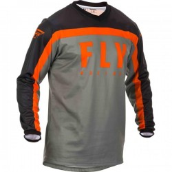 Maglia Cross f-16 Grigio Nero Arancio