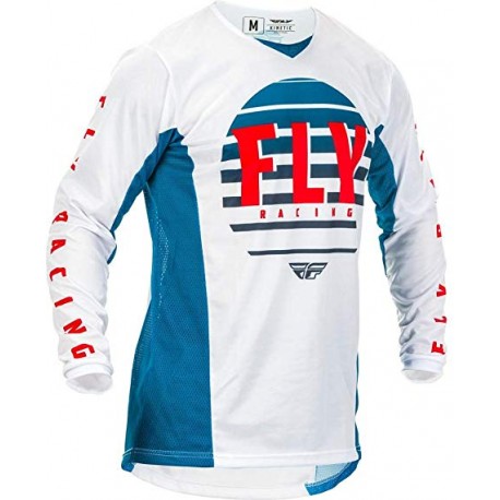 Maglia Cross Kinetic Blu bianco Rosso