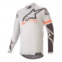 Racer Tech Compass Jersey LightGray-Black