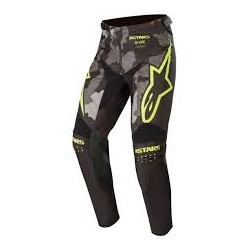 Racer Tactical Pants  Black-Gray Camo-Yellow