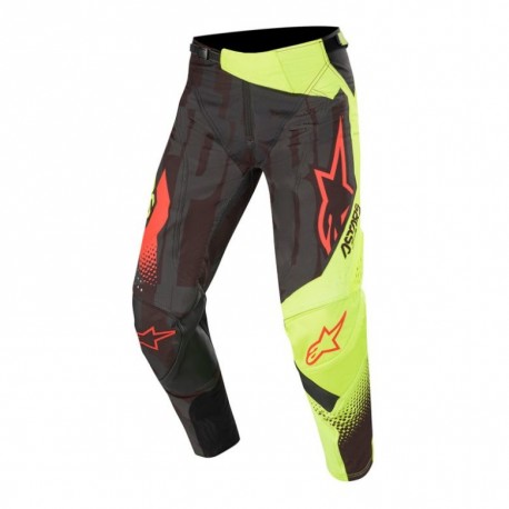 Techstar Factory Pants Black-Yellow-Red