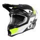 10SERIES Hyperlite Helmet Blur Black Neon Yellow