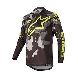 Youth Racer Tactical Jersey Bk Gr Camo Ye Fl