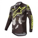 Youth Racer Tactical Jersey Bk Gr Camo Ye Fl