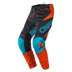 Element Youth Pants Factor Gray Orange Blur