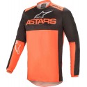 Fluid Tripple Jersey Black Orange