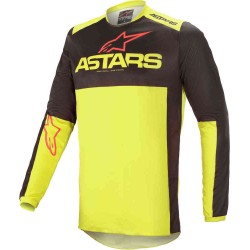 Fluid Tripple Jersey Black Yellow Fl Br Red