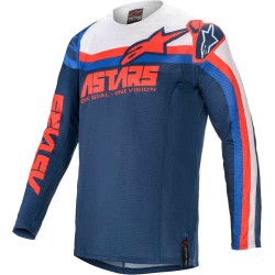 Techstar Venom Jersey Dark Blue Br Red white