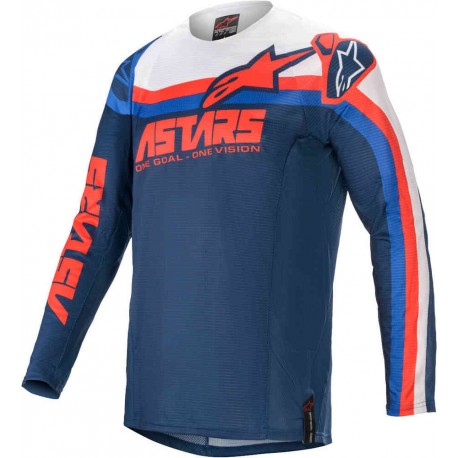 Techstar Venom Jersey Dark Blue Br Red white