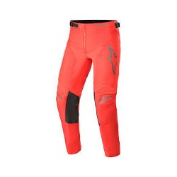 Youth Racer Compass Pants Red fluo Antracite