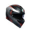 K5 s Thunder Matt Black White Red