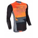 Maglia MX J-TEAM Arancio Nero