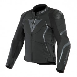 Avro 4 Lather Jacket Black Matt Antracite