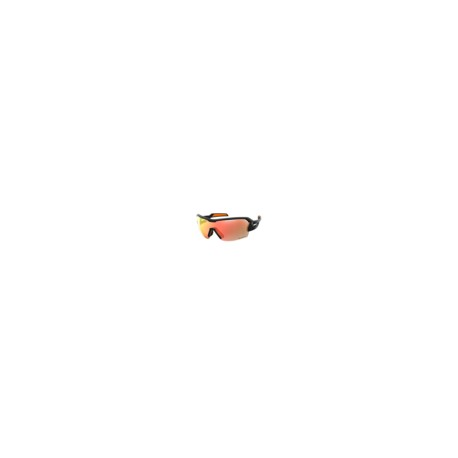 Spur Matt Orange Red Chrome + Clear
