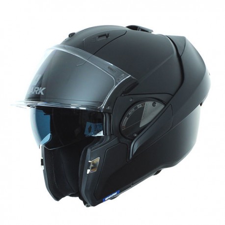 Casco modulare moto Shark - evo es Nero matt