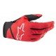 Radar Gloves Bright-Red-Black