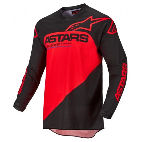 Racer Supermatic Jersey Black Brigh Red