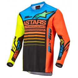 Recer Compass Black Yellow Fluo Coral