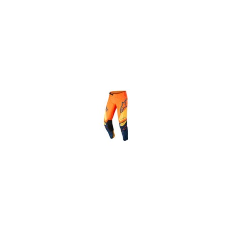 Techstar Factory Pants Orange Dark Blue Wharm Yellow