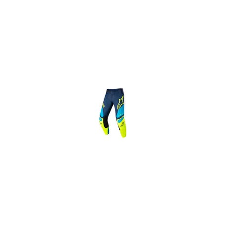Techstar Factory Pants Dark Blue Yellow Fluo Blue Neo