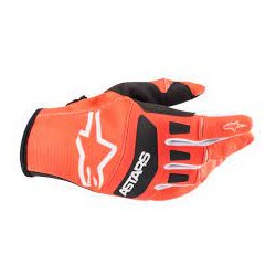 Techstar Gloves Bright Red Black