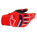 Techstar Gloves Orange Black