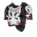 A-10 full chest protector White black Red