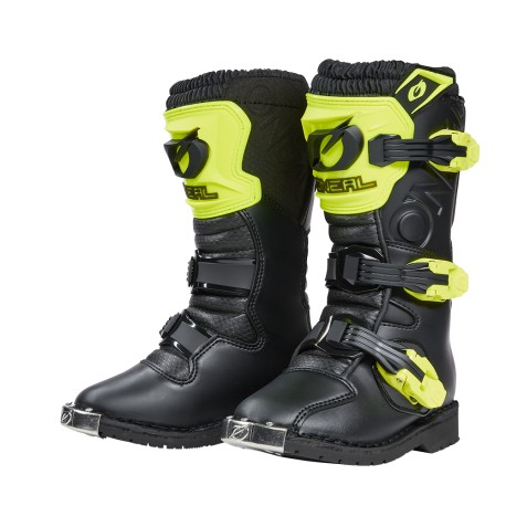 Rider Pro Boot blue youth neon yellow