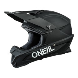 1SRS Helmet Solid Black