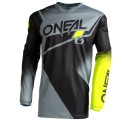 Element  Jersey Racewear V.22 Black Gray Neon Yellow