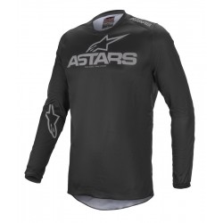 Fluid Graphite Jersey Black Dark Gray