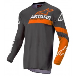 Fluid Chaser Jersey Antracite Coral Fluo