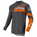 Fluid Chaser Jersey Antracite Coral Fluo