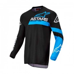 Fluid Chaser Jersey Black Blue Neon