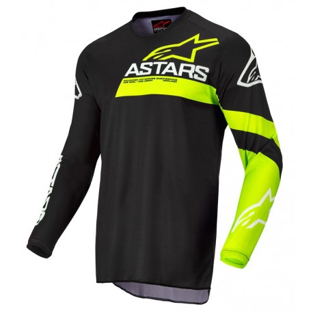 Fluid Chaser Jersey black yellow fluo