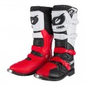 Rider Pro Boot Black White Red