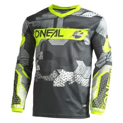 Element Jersey Camo V.22 Gray Neon yellow